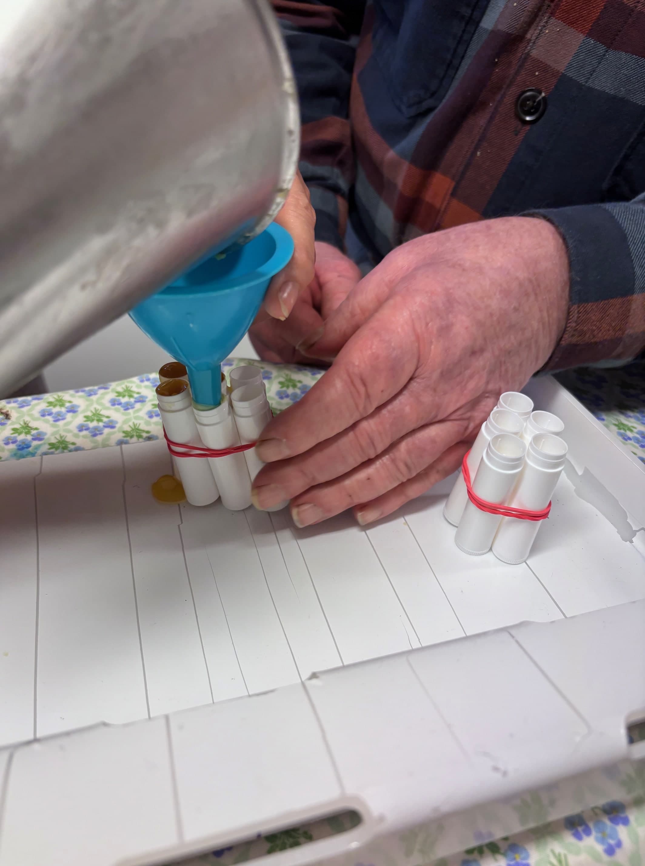 Tillverkning av naturliga hudprodukter